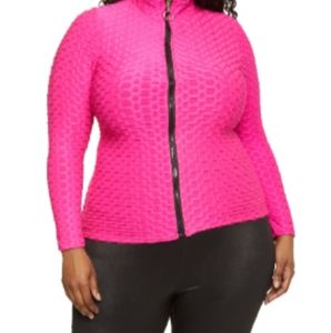 Hot Pink Workout jacket